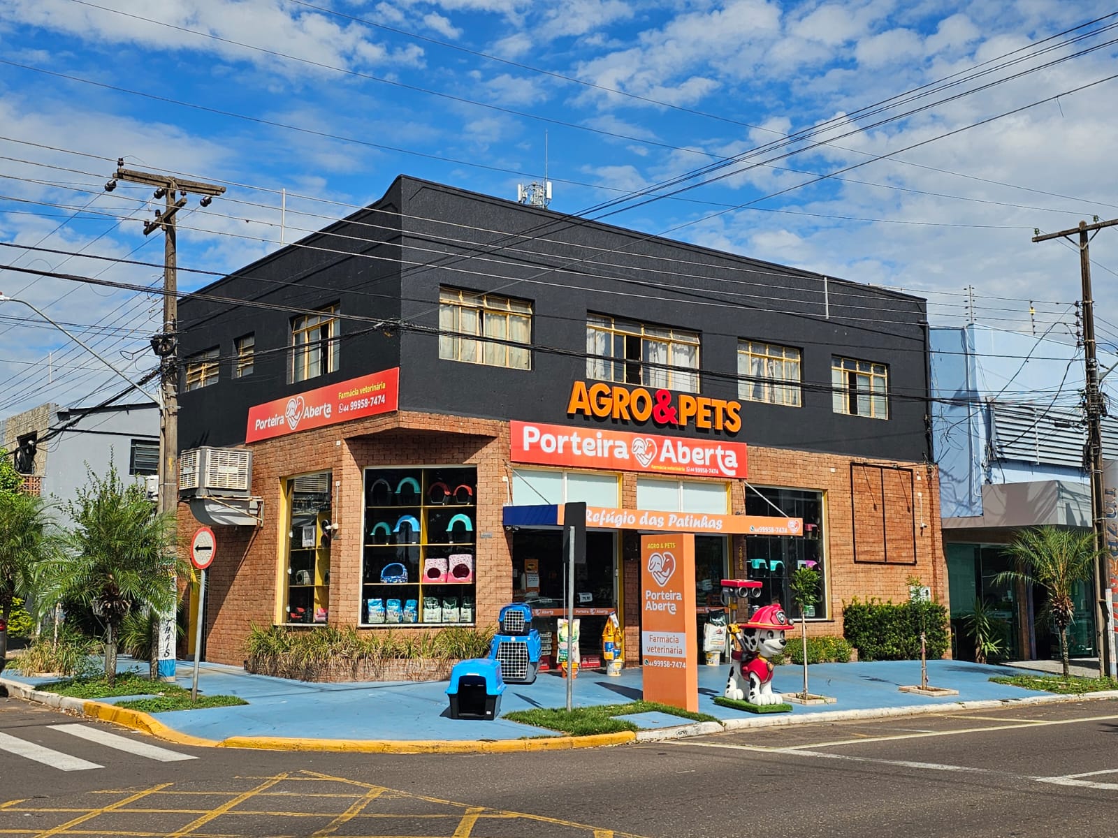 Fachada Agro & Pets Porteira Aberta – Loja 2 em Umuarama PR
